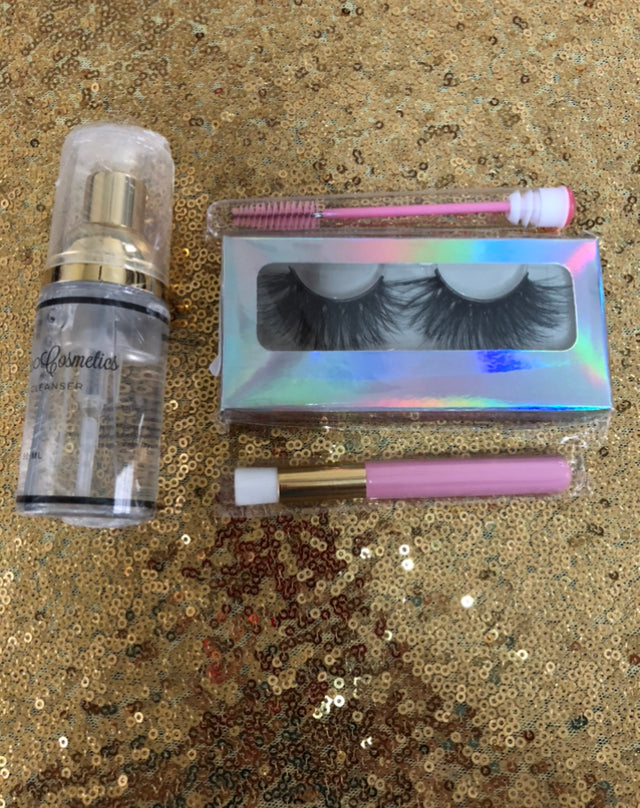 “Prissy” 25mm mink eyelash
