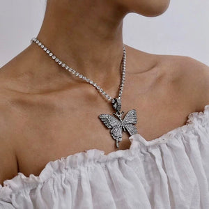 Jewelry Tennis chain w/ butterfly pendant 🦋(Fashion Jewelry)