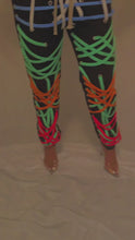 Load and play video in Gallery viewer, Drawstring High Waist Joggers

