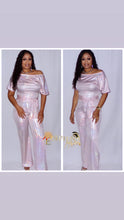 Load image into Gallery viewer, Elegant off shoulder sequin jumpsuit
