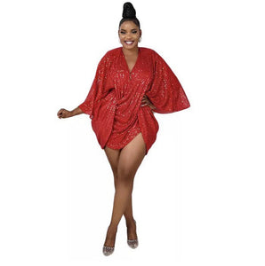 . Beautiful Elegant loose, cross party dress